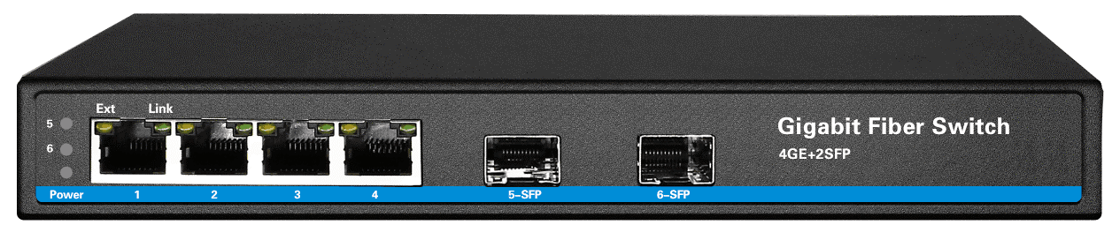 4+2埠Gbpse交換機 JB-S1104G-2S_建博科技有限公司