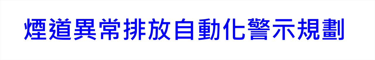 煙道異常排放自動化警示規劃_建博科技有限公司