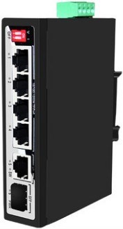 工業級4+1+1埠Gbpse POE交換機 JB-WTH500_建博科技有限公司