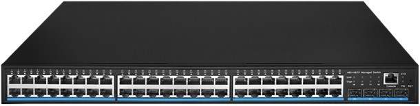 L2管理型48+4+1埠Gbpse POE交換機 JB-SP5848G-4S_建博科技有限公司