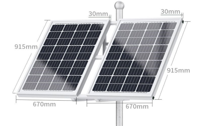 太陽能監視攝影機200W120AH_建博科技有限公司