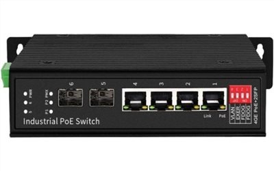 工業級4+2埠Gbpse POE交換機 JB-GP604G-2S_建博科技有限公司