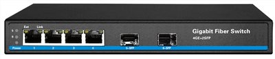 4+2埠Gbpse交換機 JB-S1104G-2S_建博科技有限公司