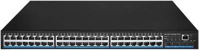 L2管理型48+4+1埠Gbpse POE交換機 JB-SP5848G-4S_建博科技有限公司